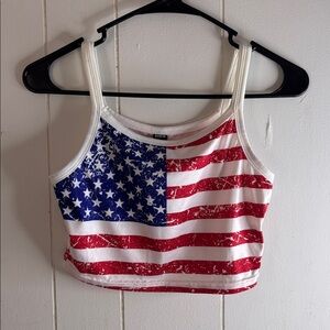 287 - SHEIN Pink and White Striped Top